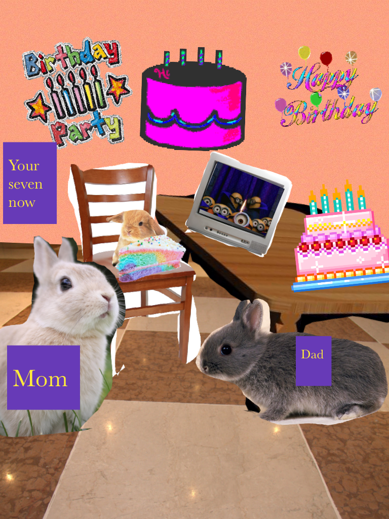 Happy birthday bunny