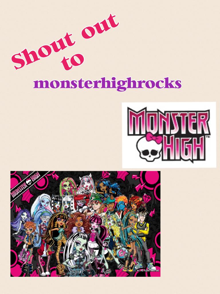 Hi monsterhighrocks I'm Fifi800 could you please post a collage to people about following me. I am currently in a followers contest and I'm loosing so please help me