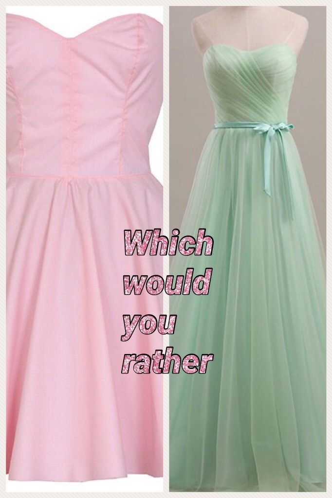 Which would you rather
