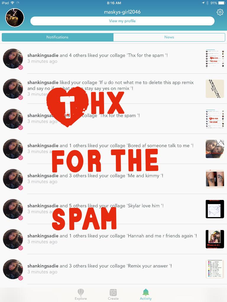 Thx for the spam 
