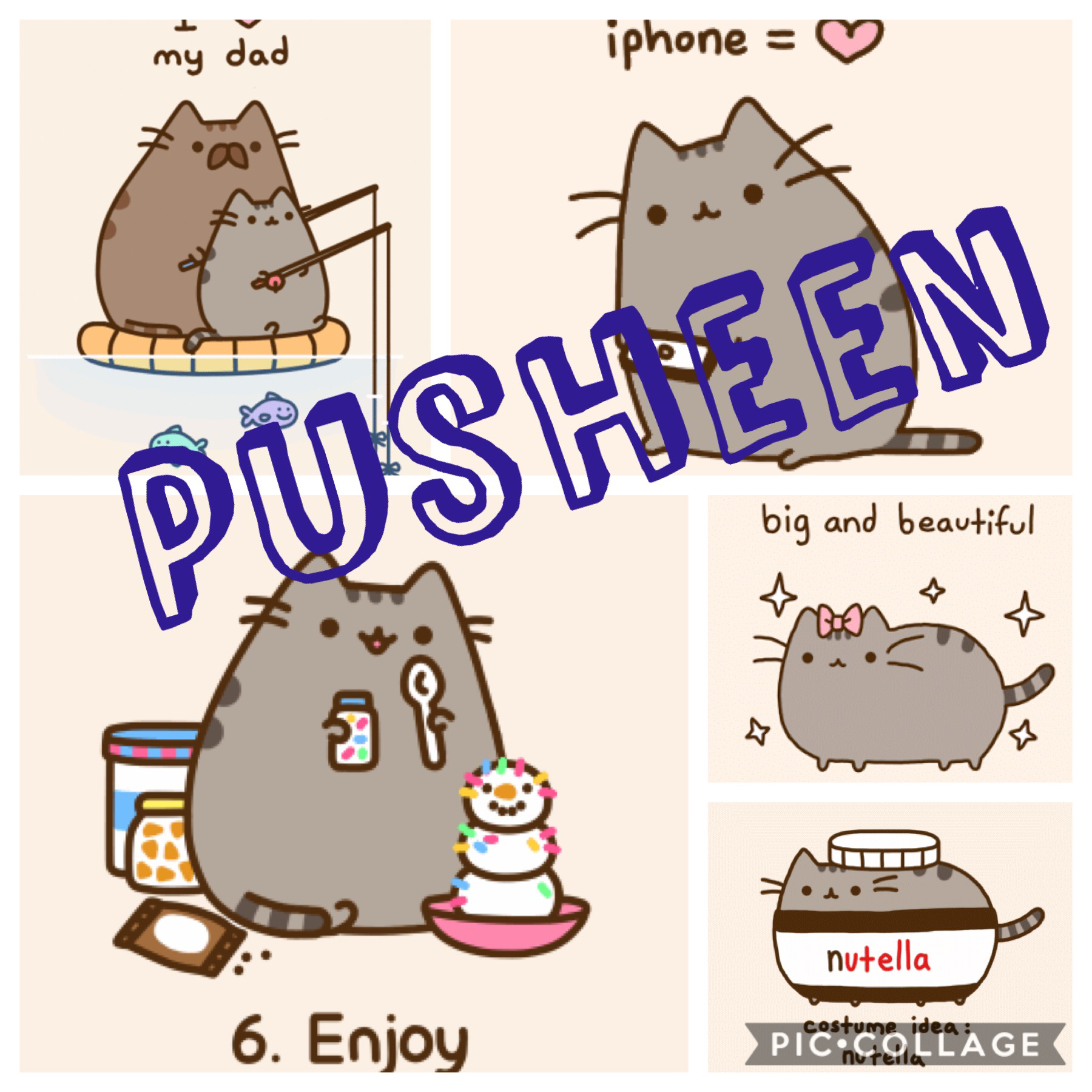 I’m not a fan of pusheen but here is the cuteness
