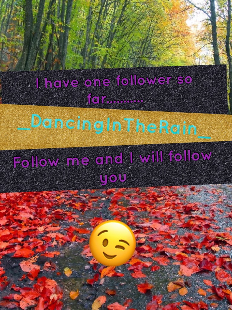 😉Follow me and I will follow you as soon as I can!!! XD