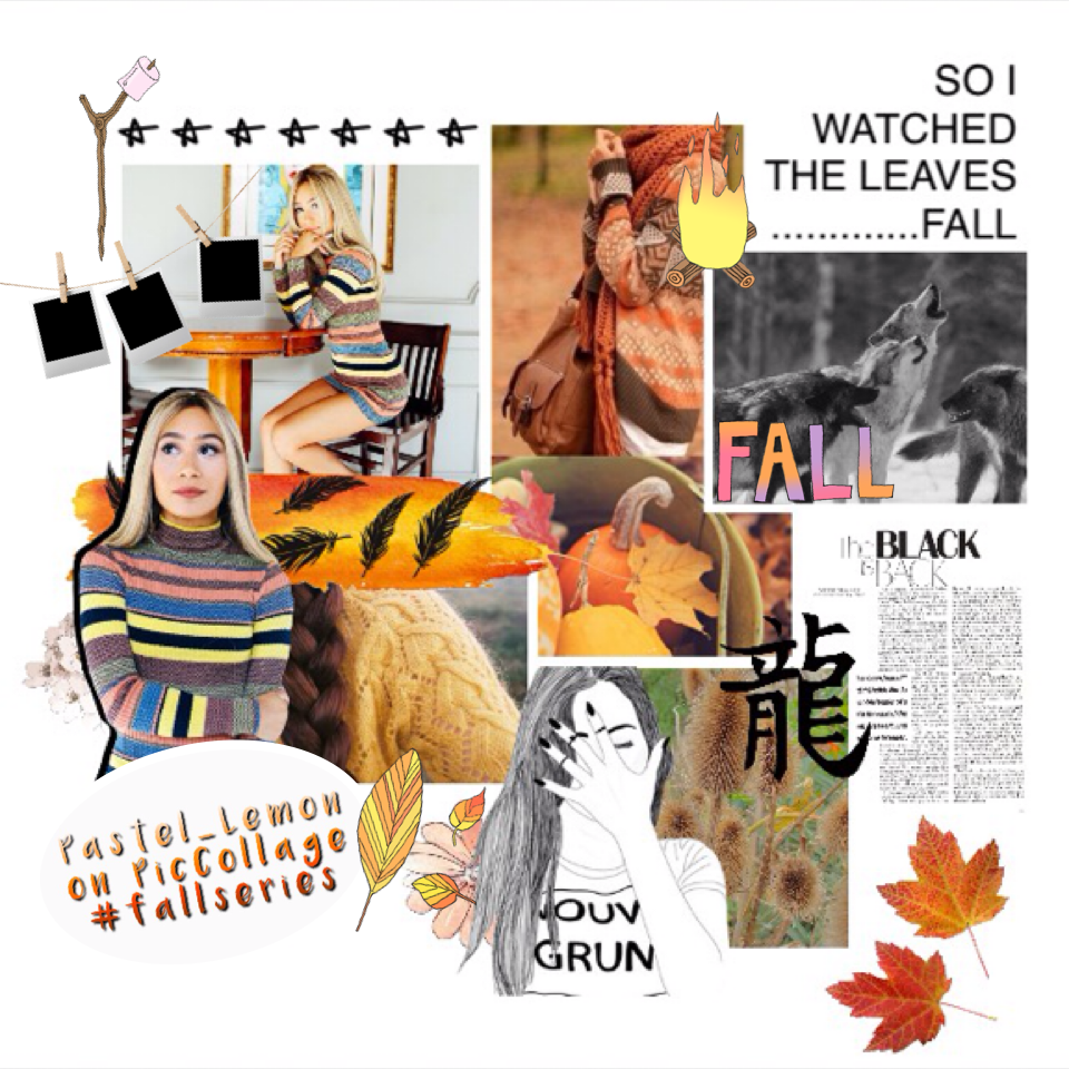 *CLICK HERE*
#pconly(except my watermark)
I know I said I was finishing with my fall theme just now but I'm gonna continue it for October! This is an entry for PC's fall contest, you guys should go like my entry, I used stickers!!😇🙉👍🏼🍂🍁💫