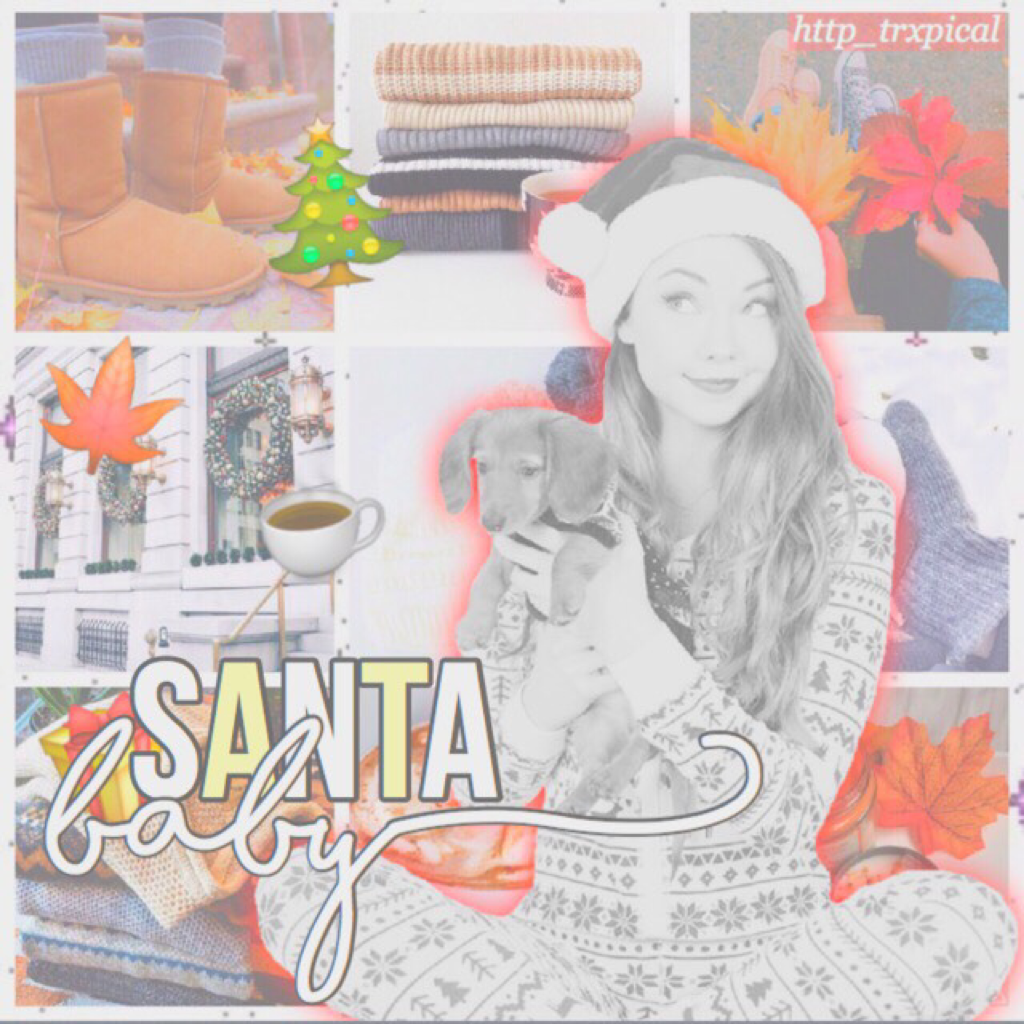 🎄Click Here🎄
First edit in new theme!!🎉😍 I have so many ideas for holiday themes that I decided to combine them all in one!!😆🎁 Get ready for a bunch of different holiday edits!!🎄🎁☕️ Please rate this one /10 and leave a nice comment💟💘 Goodnight!😘