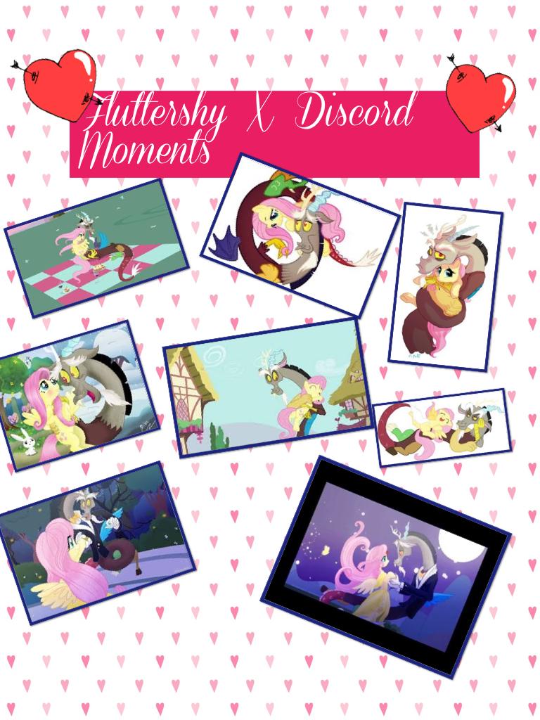 Fluttershy X Discord Moments 