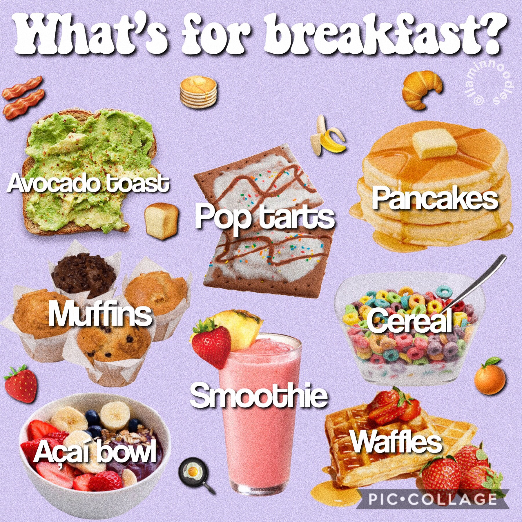 ☁️tap☁️
Comment which meal you’re having for breakfast
- sorry it took so long to post, I’m going to try and post more often :)
- ✨Qotd: did you eat breakfast this morning?
