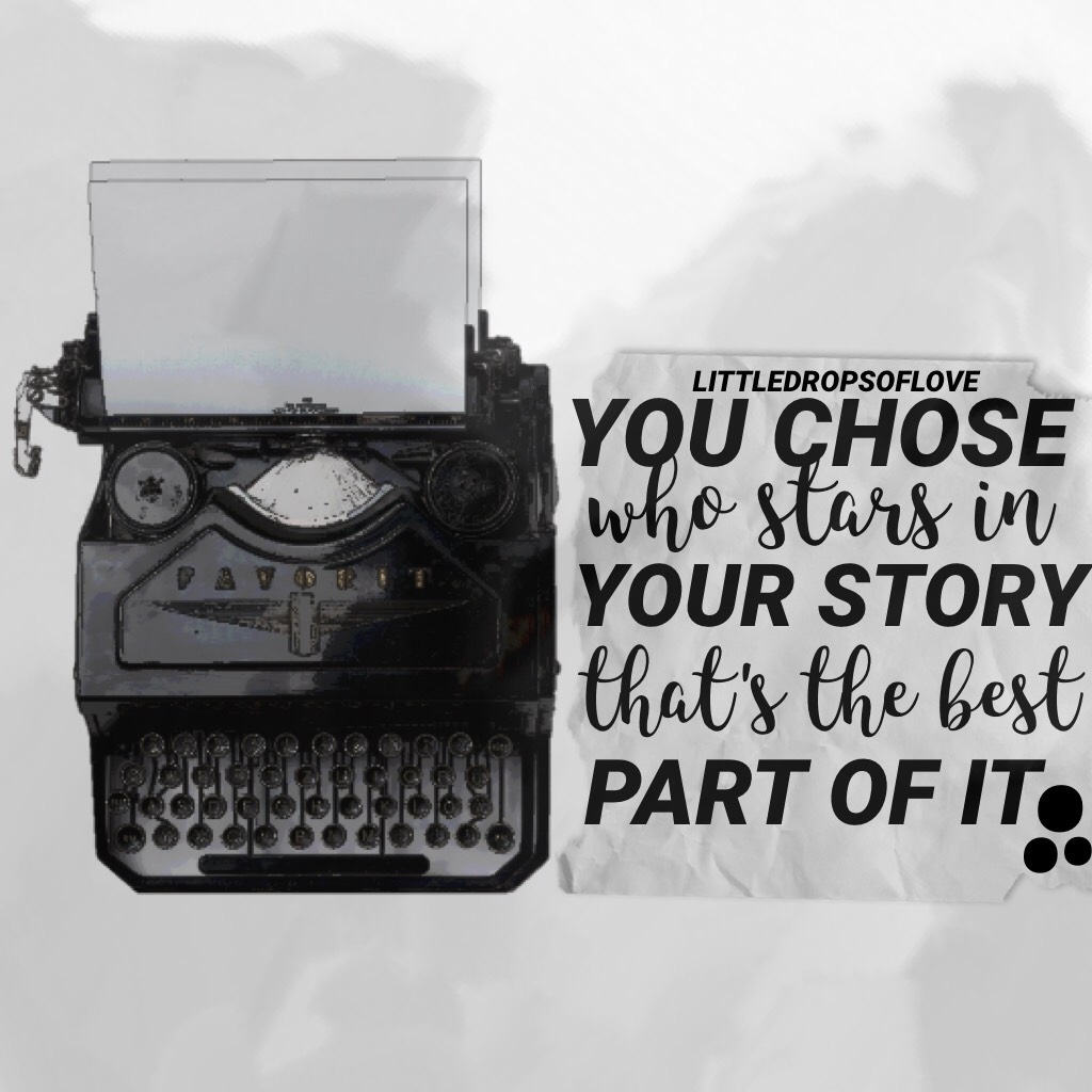 "Write your own story , make your choices that's the beauty of life "