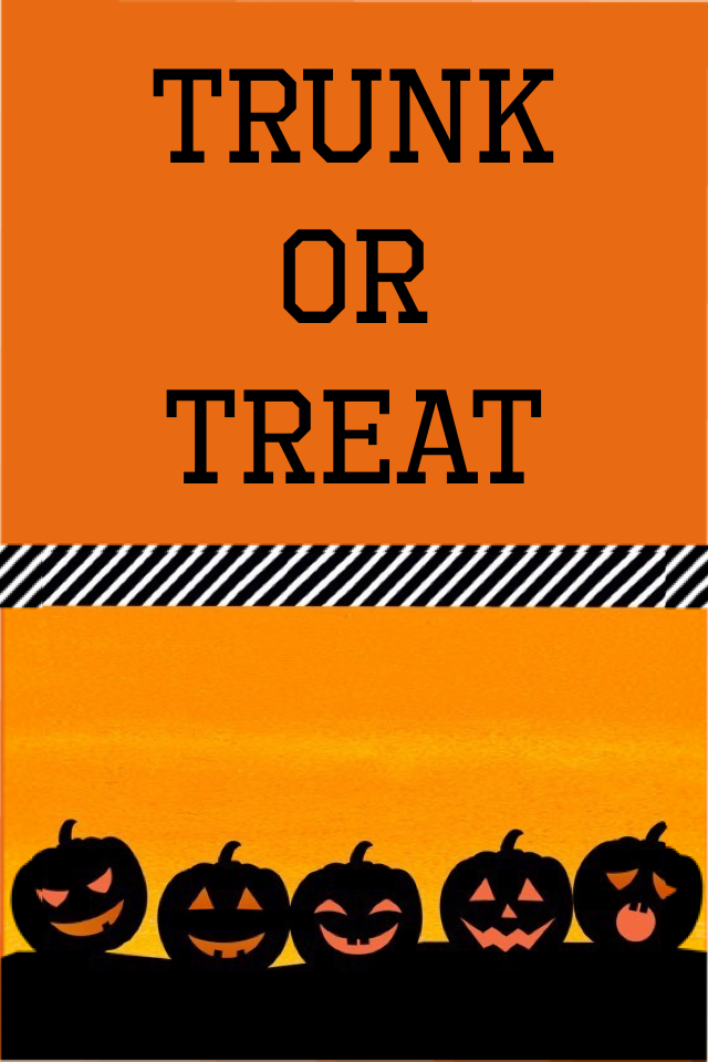 Trunk or
Treat