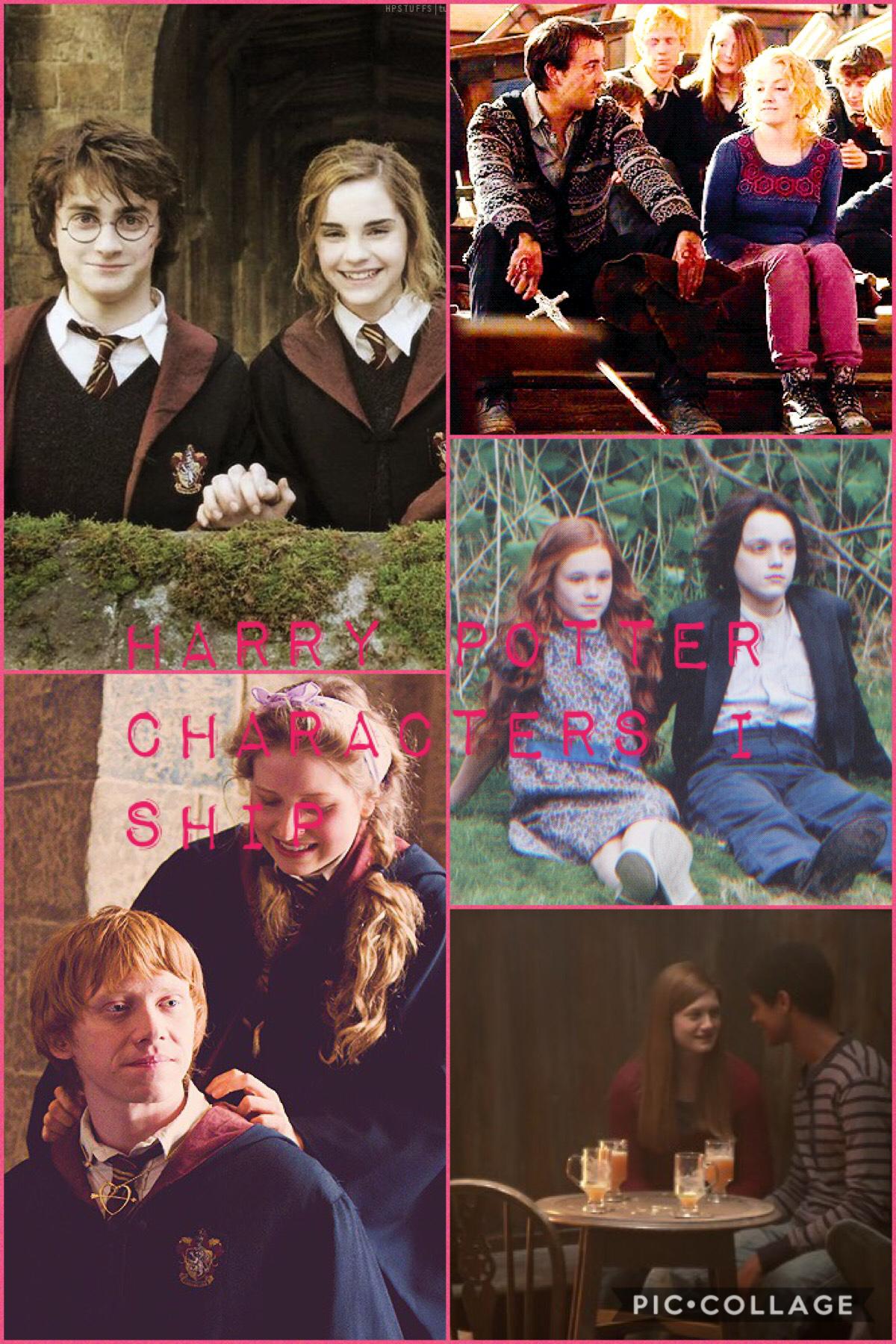 Harry Potter characters I ship, what do you ship??