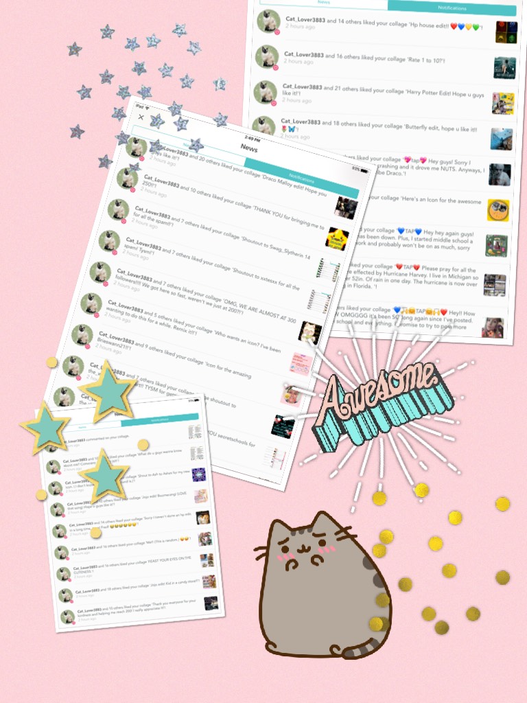 Thank you Cat_lover3863 for the spam! You are awesome! 
