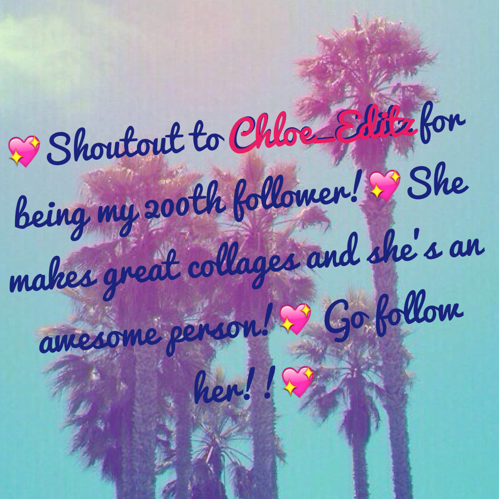       💖Tap if you're Chloe_Edits💖
        💖Here's your shoutout!💖
💖U will be getting a spam as well.💖
