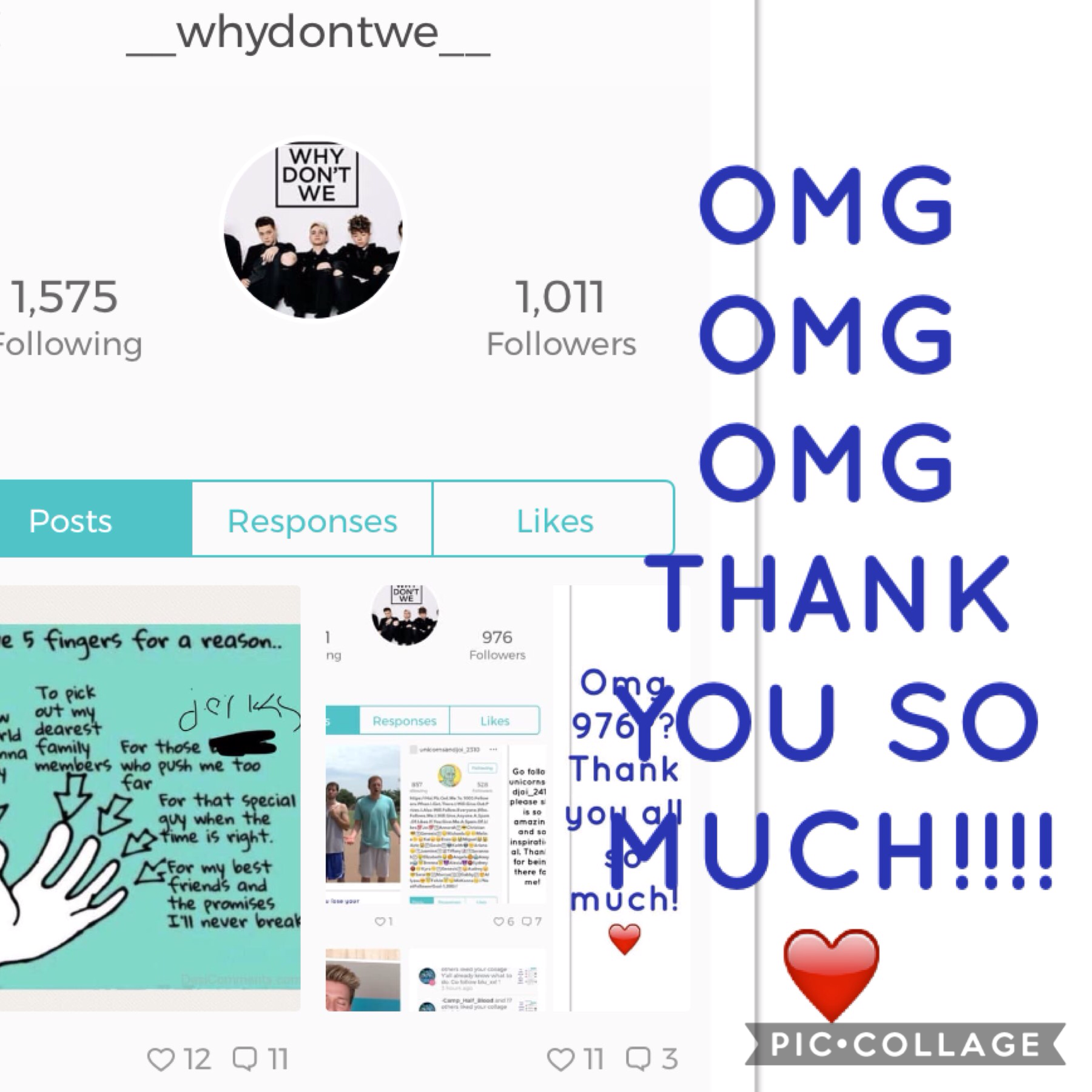 ❤️Tap❤️


Thank you to everyone who follows me!! You are all the best and I know you will always be there for me too❤️ I will always be there for each one of my followers❤️