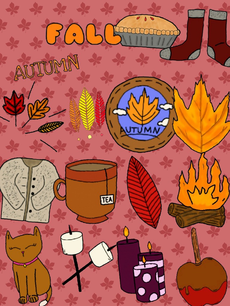 Tried out Some Autumn stickers!🍁🍂