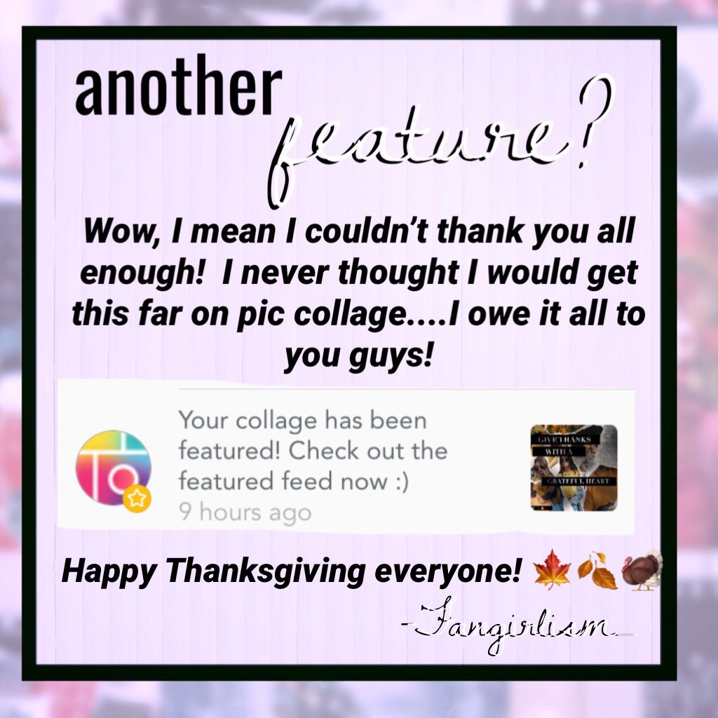 💞tap💞
Again, thank you so so SO much everyone! 🤗💞🌿👏✨
•Everyone comment things that you are thankful for below in honor of Thanksgiving! I’m thankful for my friends, family, puppy, health, and of course, to be part of the amazing PC community! •