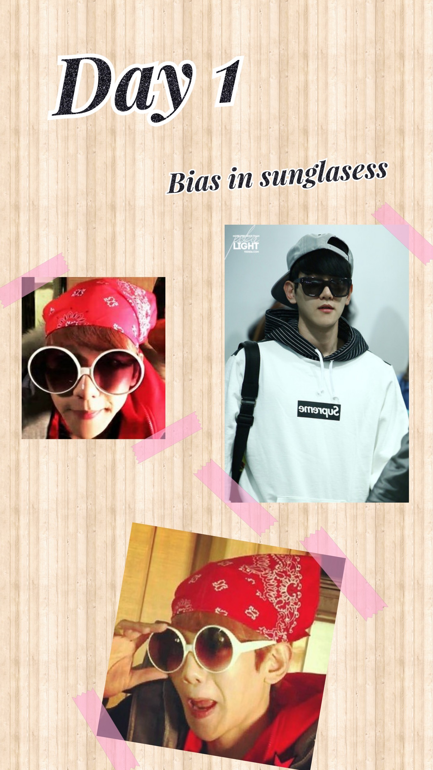 Day 1:Bias in sunglasess