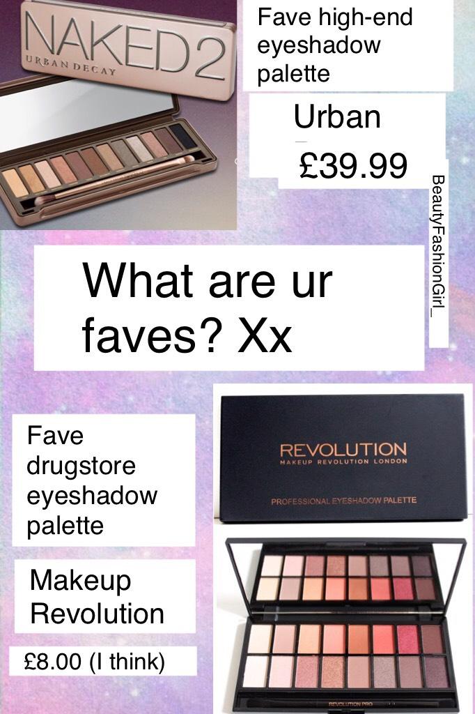 What are ur faves? Xx