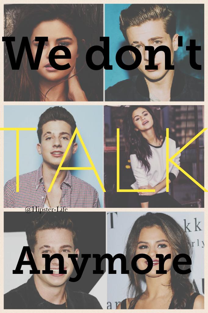 Song: We Don't Talk Anymore 
Artist: Charlie Puth ft. Selena Gomez ❤️❤️