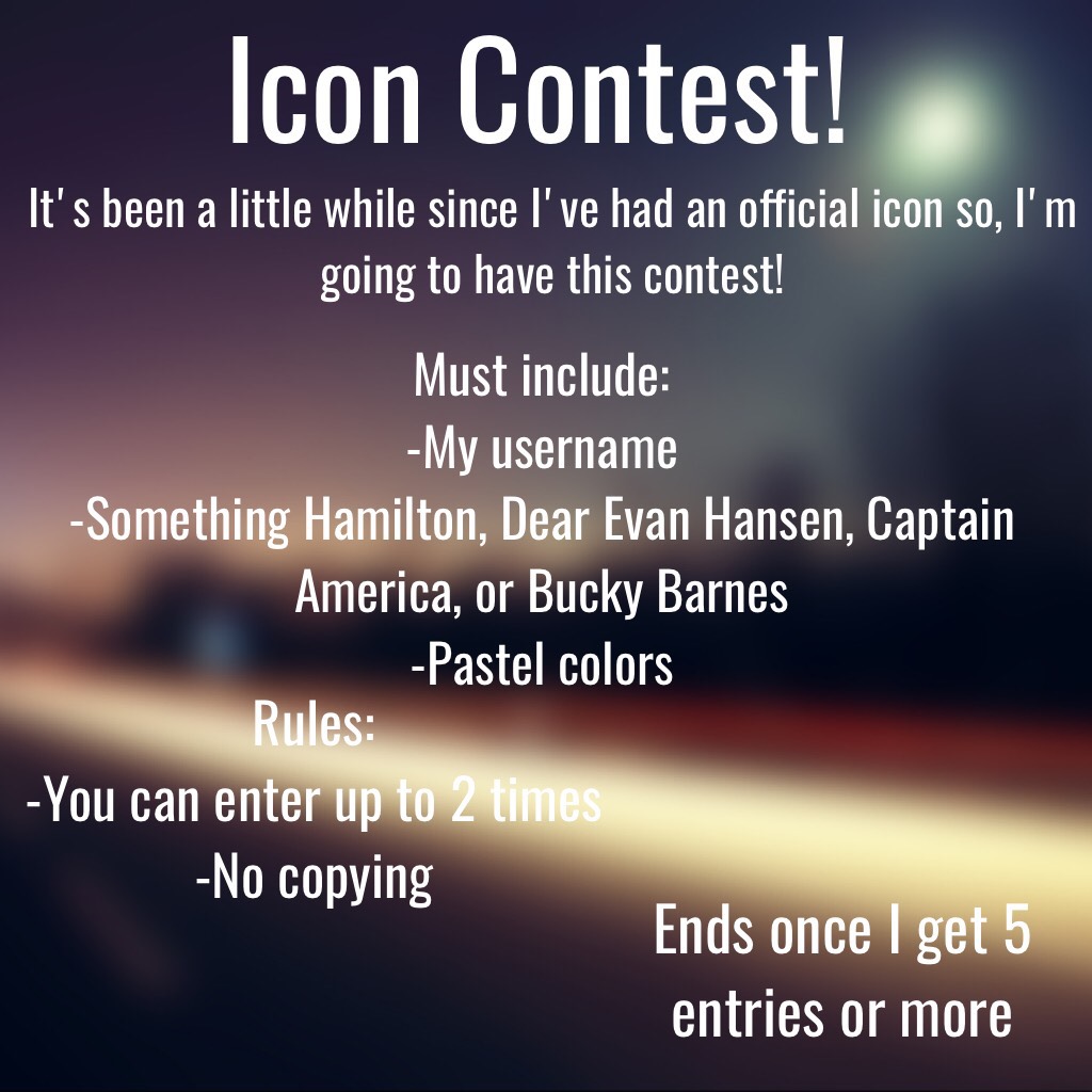  Icon Contest!