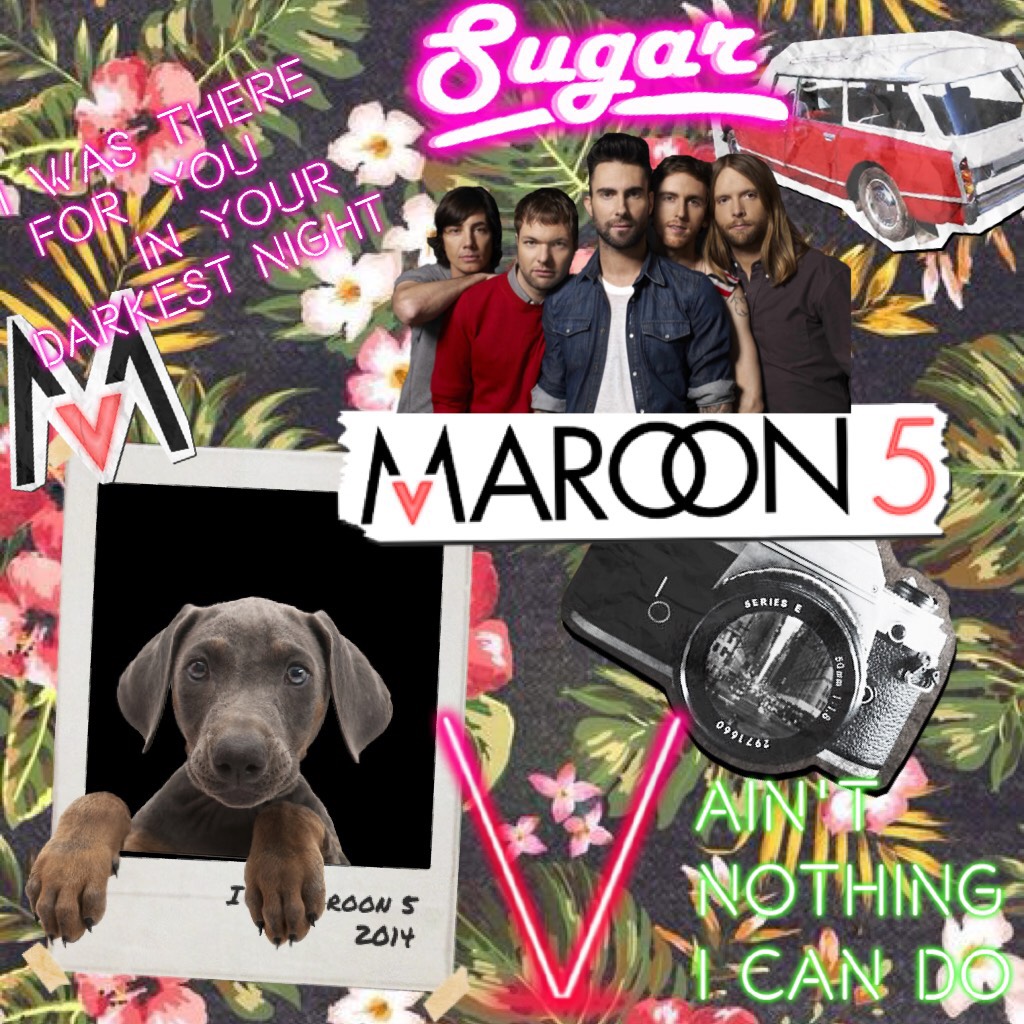 This is for all those maroon 5 fans!!😁