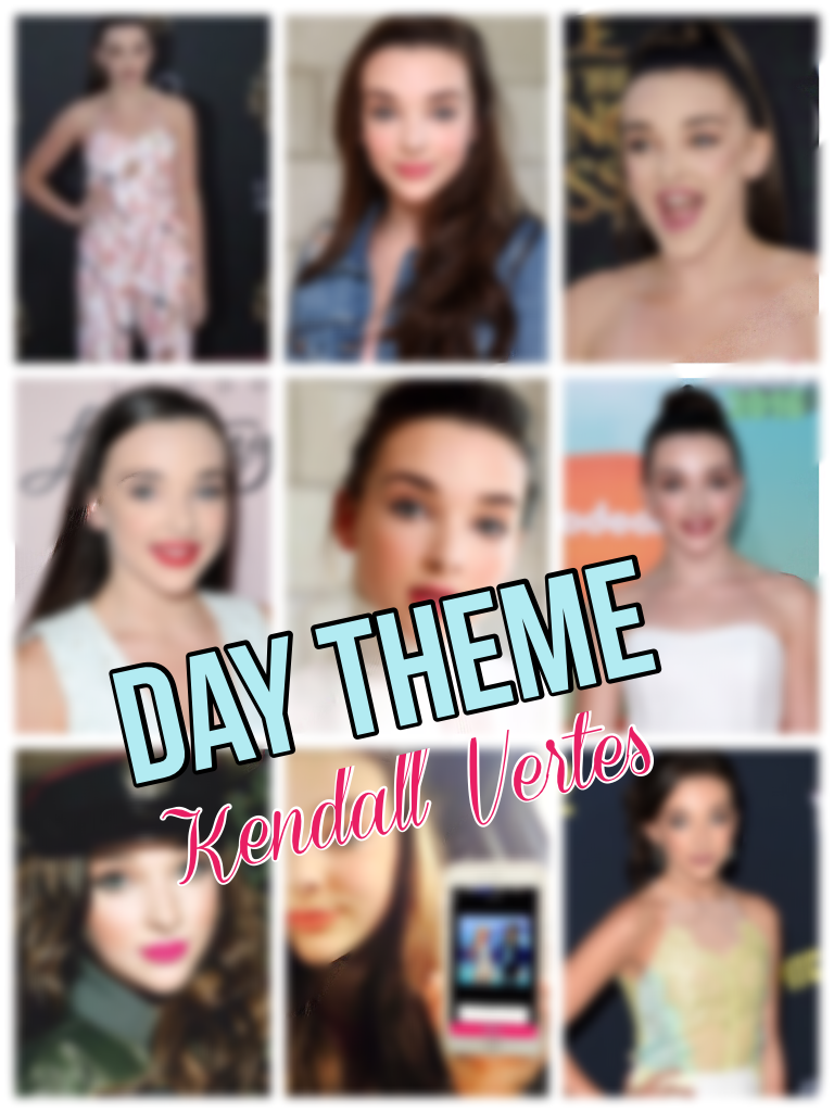 Today's theme is.........KENDALL...❤️👑💕
