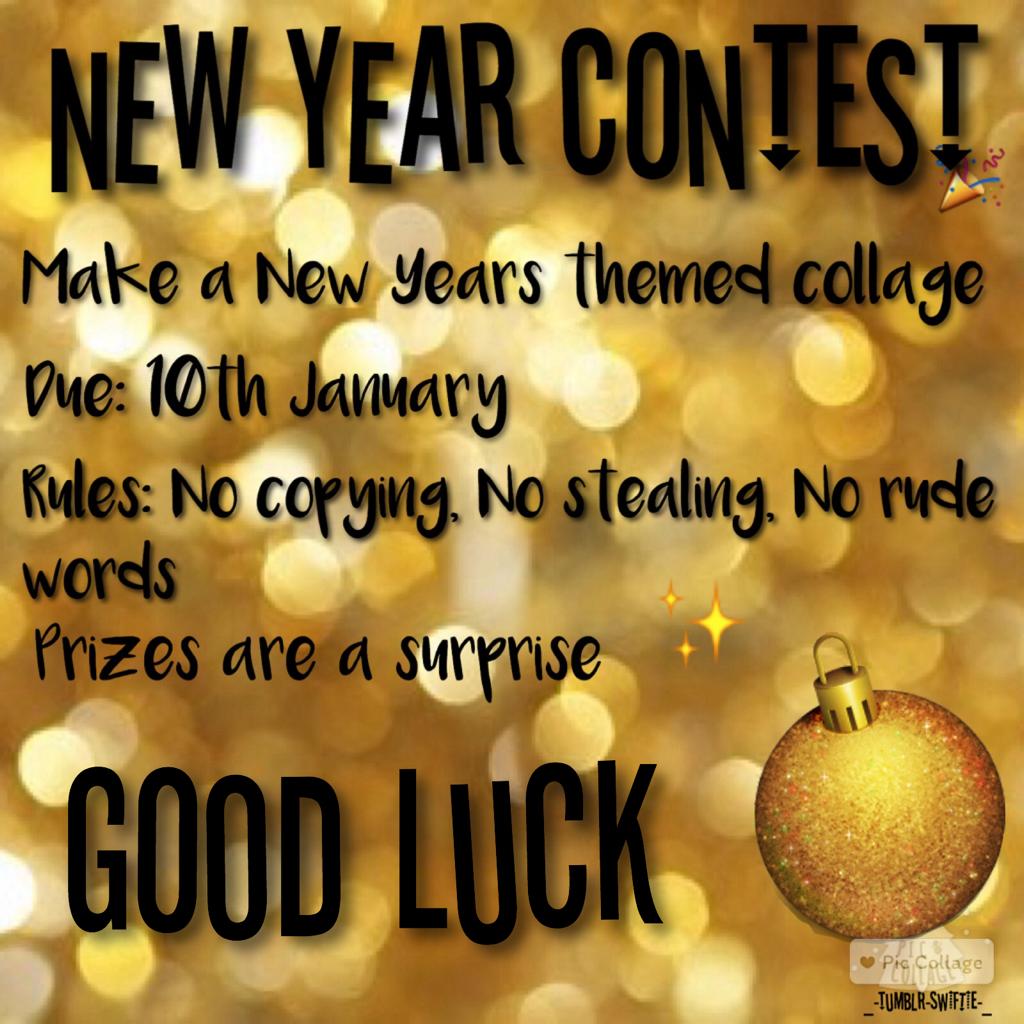 Contest! Good luck 