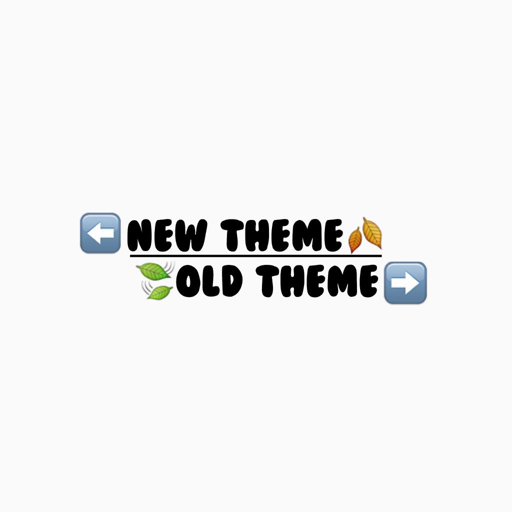 New theme coming!