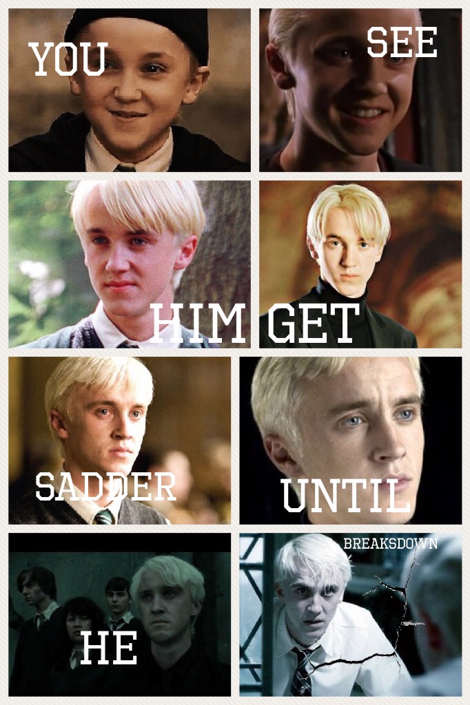 Draco malfoy! QOTD: What blood status would you be if you were a witch/wizard AOTD: Pure blood