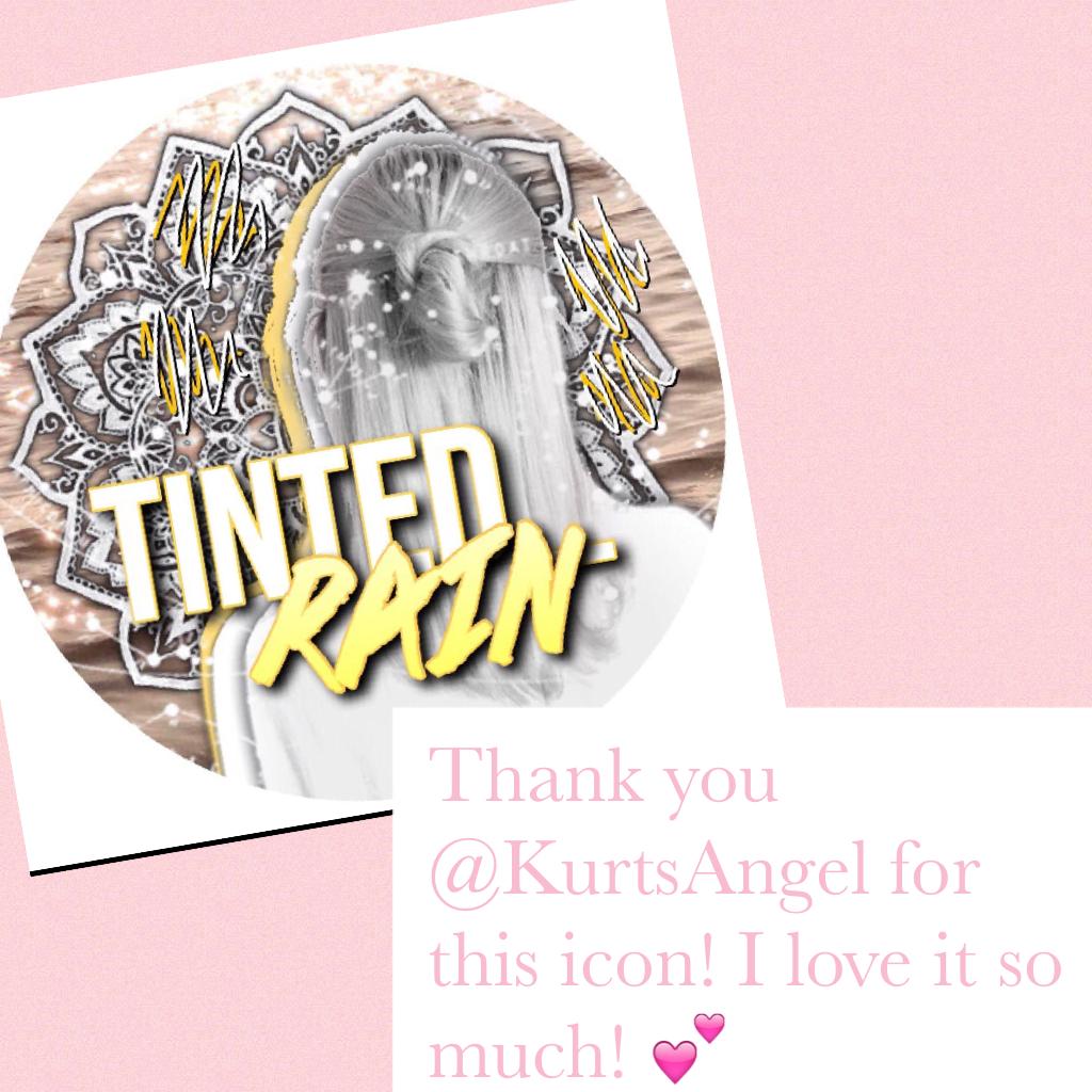 Thank you @KurtsAngel for this icon! I love it so much! 💕