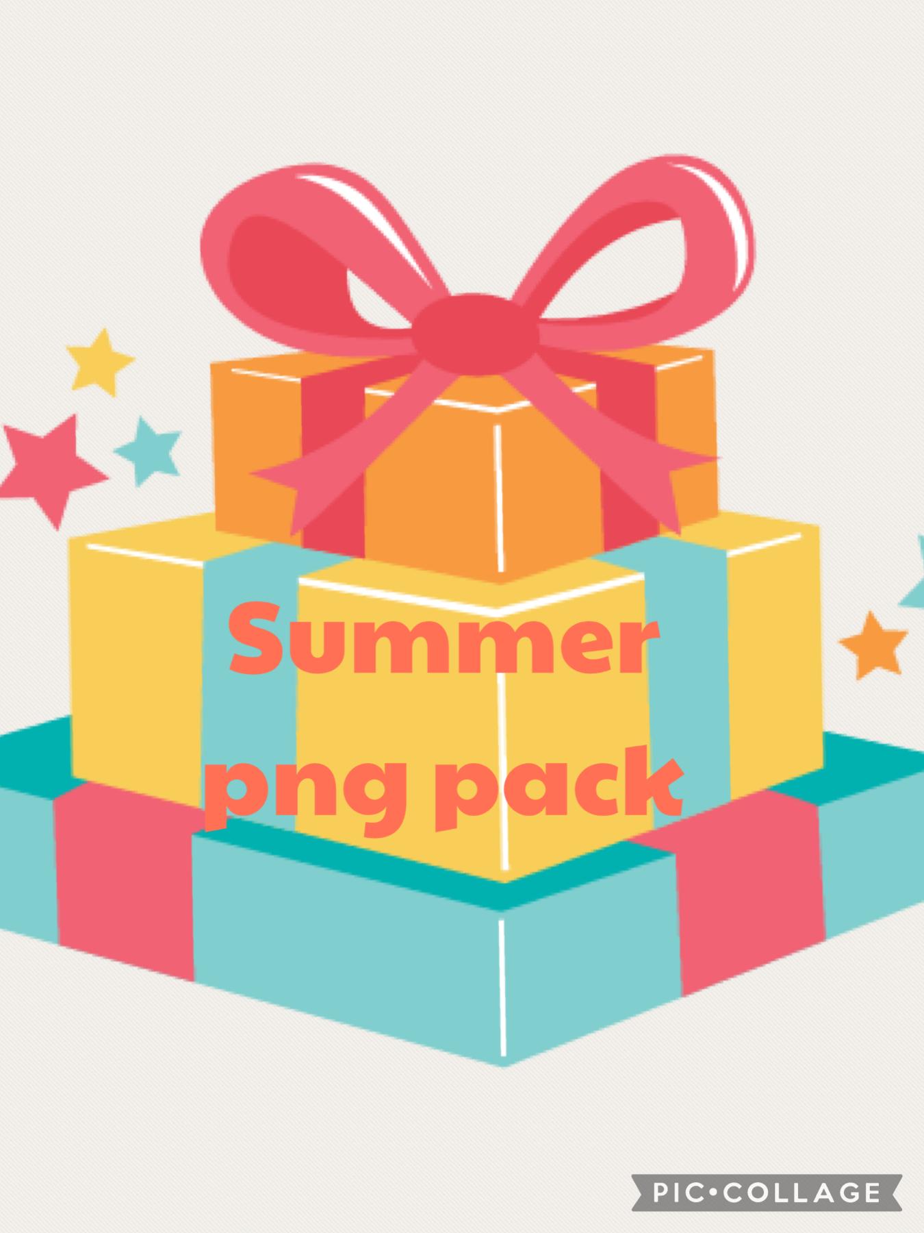 It’s summer! So here’s a png pack! Hope you like it! Adiós.