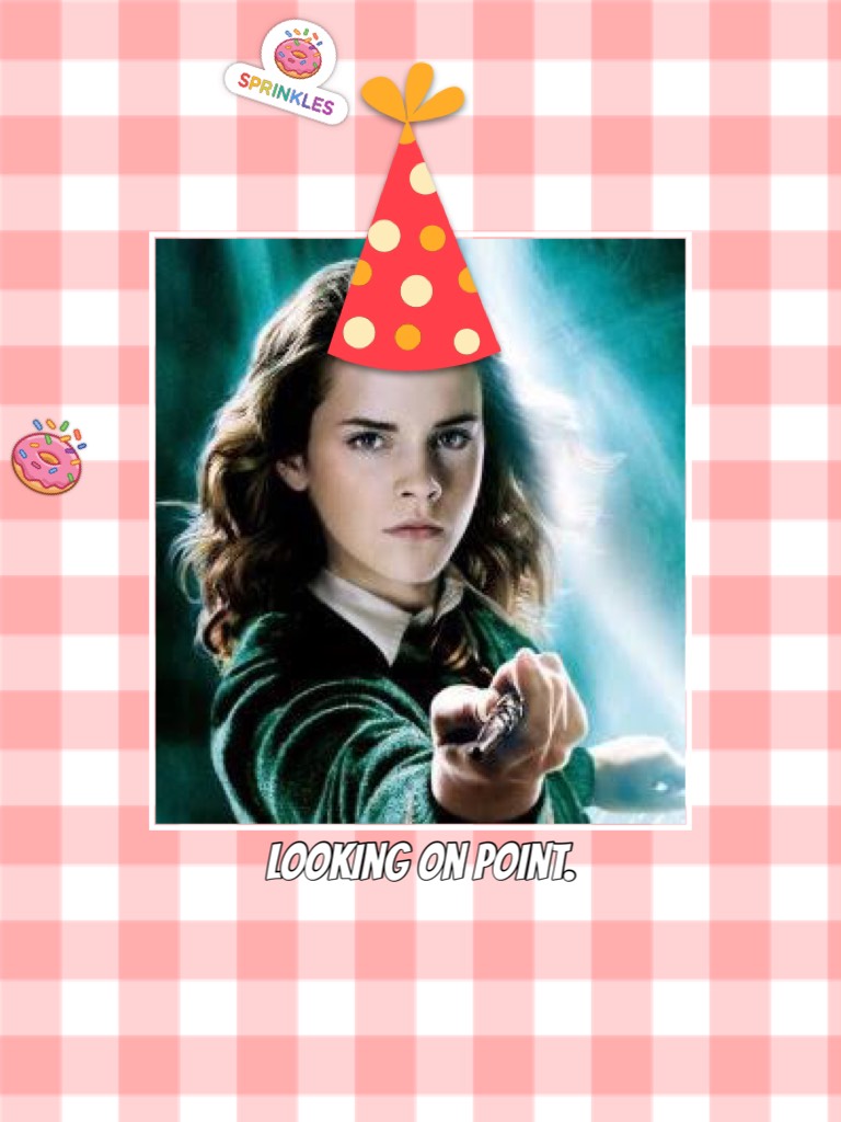 Looking on point.#hermionegranger