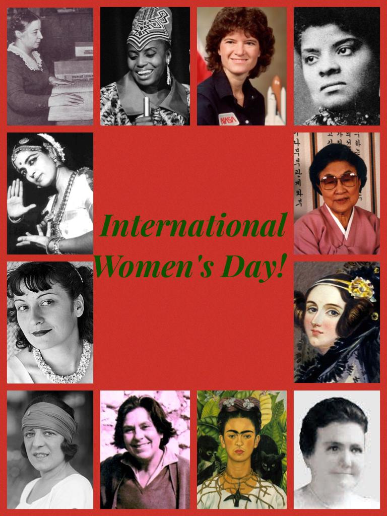 International Women's Day!💃💃💃❤️