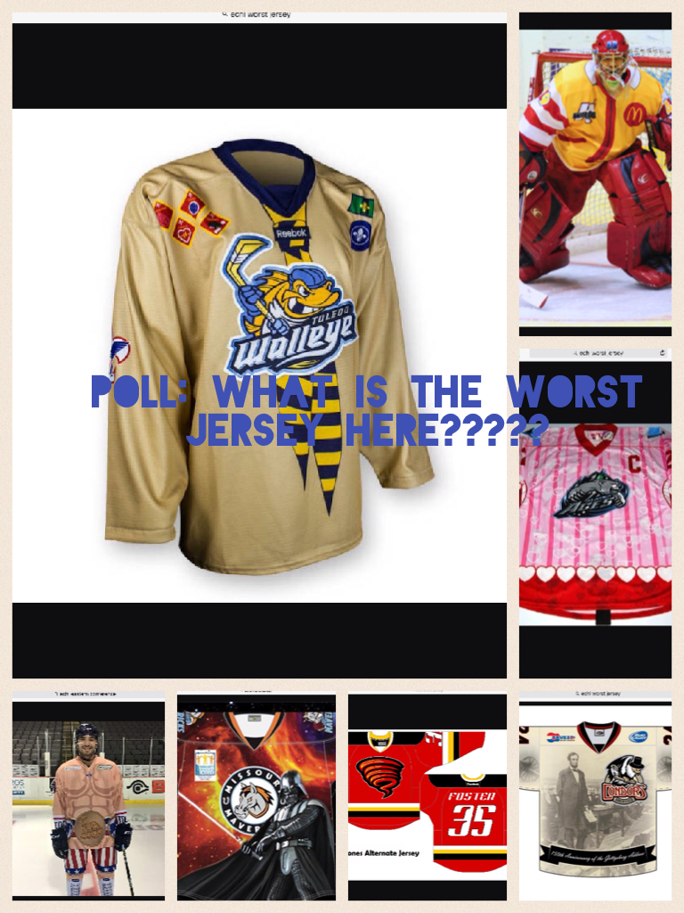 Poll: what is the worst jersey here????? It's the K-Zoo