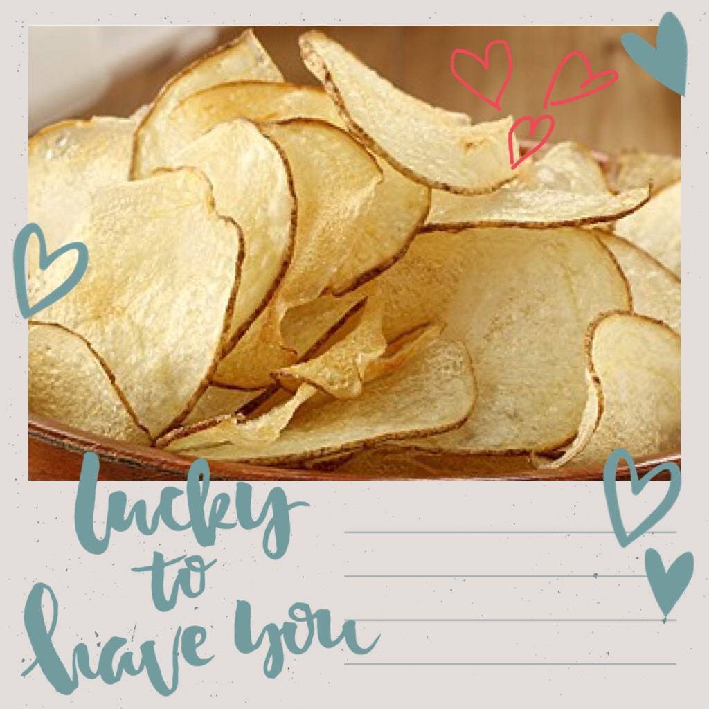 I love you potato chips