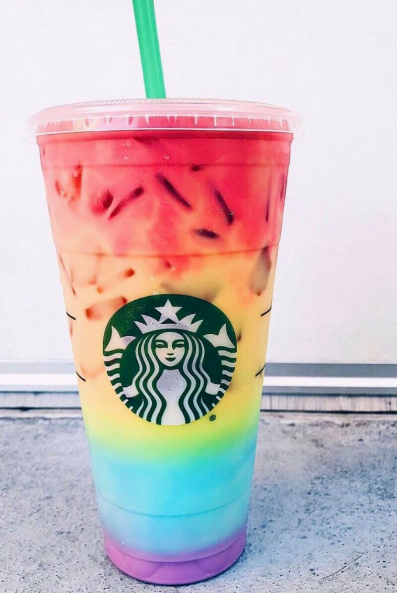 (TAP)
Already Starting My Summer With This Summer Drink From Starbucks Looks So Pretty💖