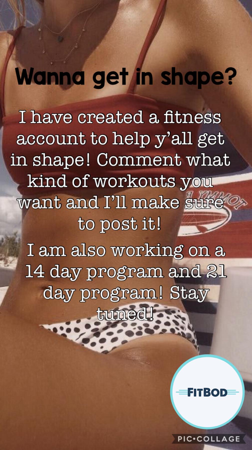 Please follow and stay tuned for more fitness!💞