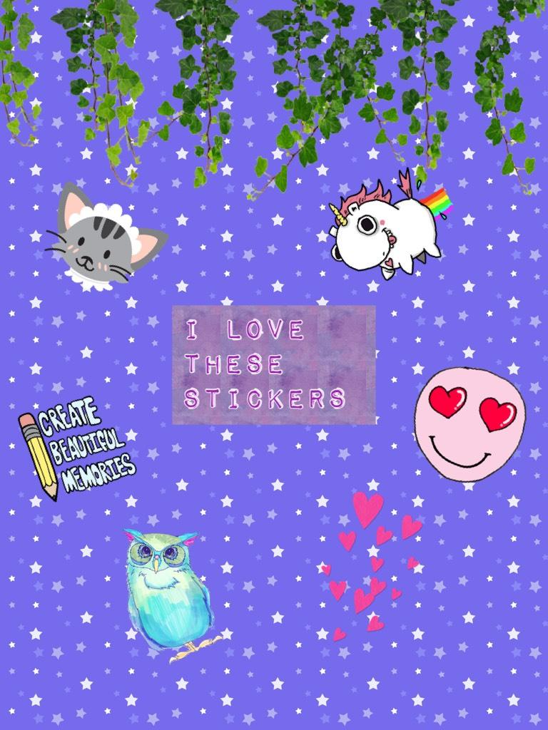 My fav stickers!!!!!!
They are so cute!!!!💖💝💘