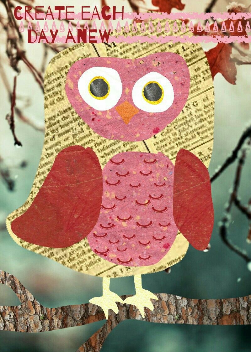 yeah it looks really weird I know but I just really wanted to make an owl sooo
