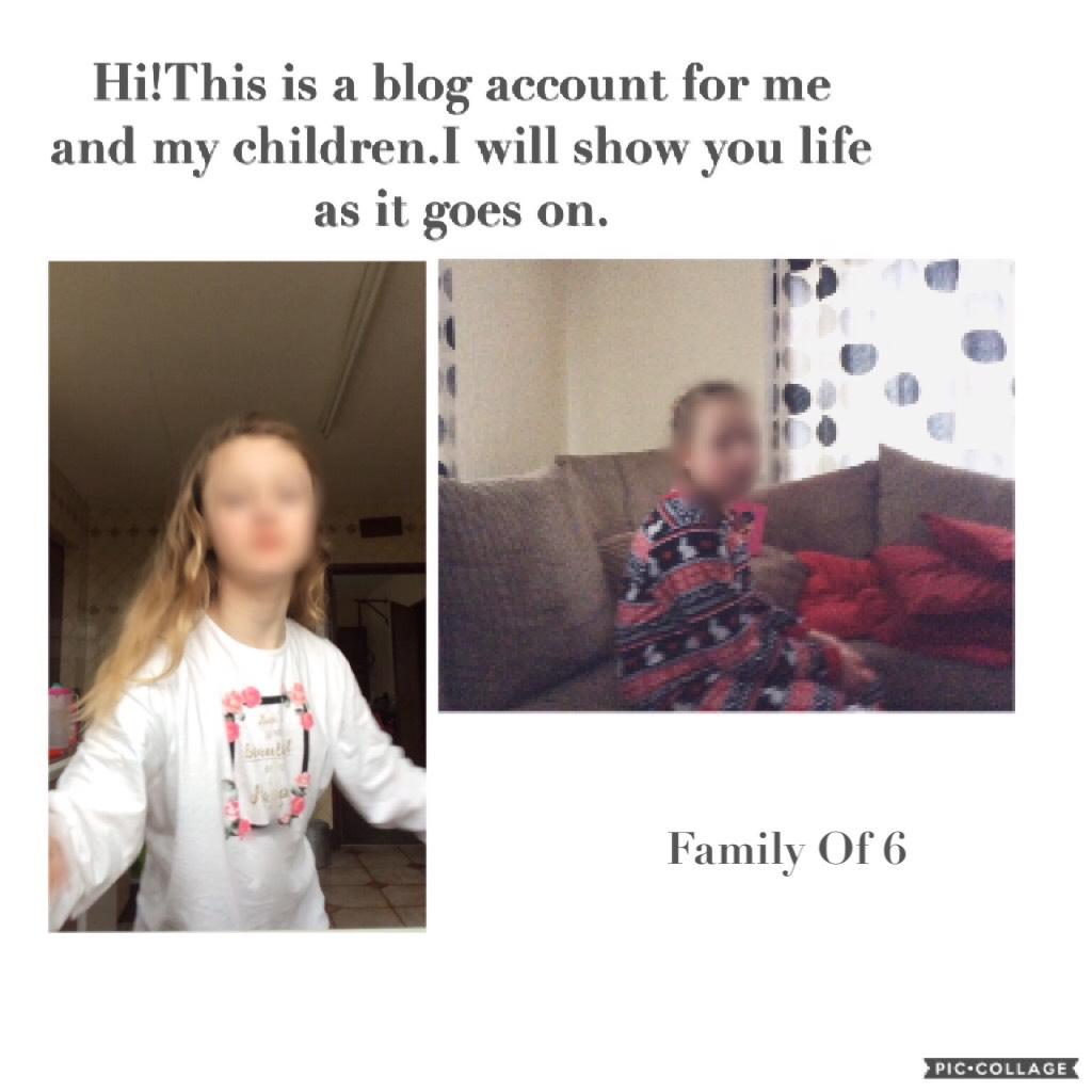 Hi!This is a blog account for me and my children.I will show you life as it goes on.