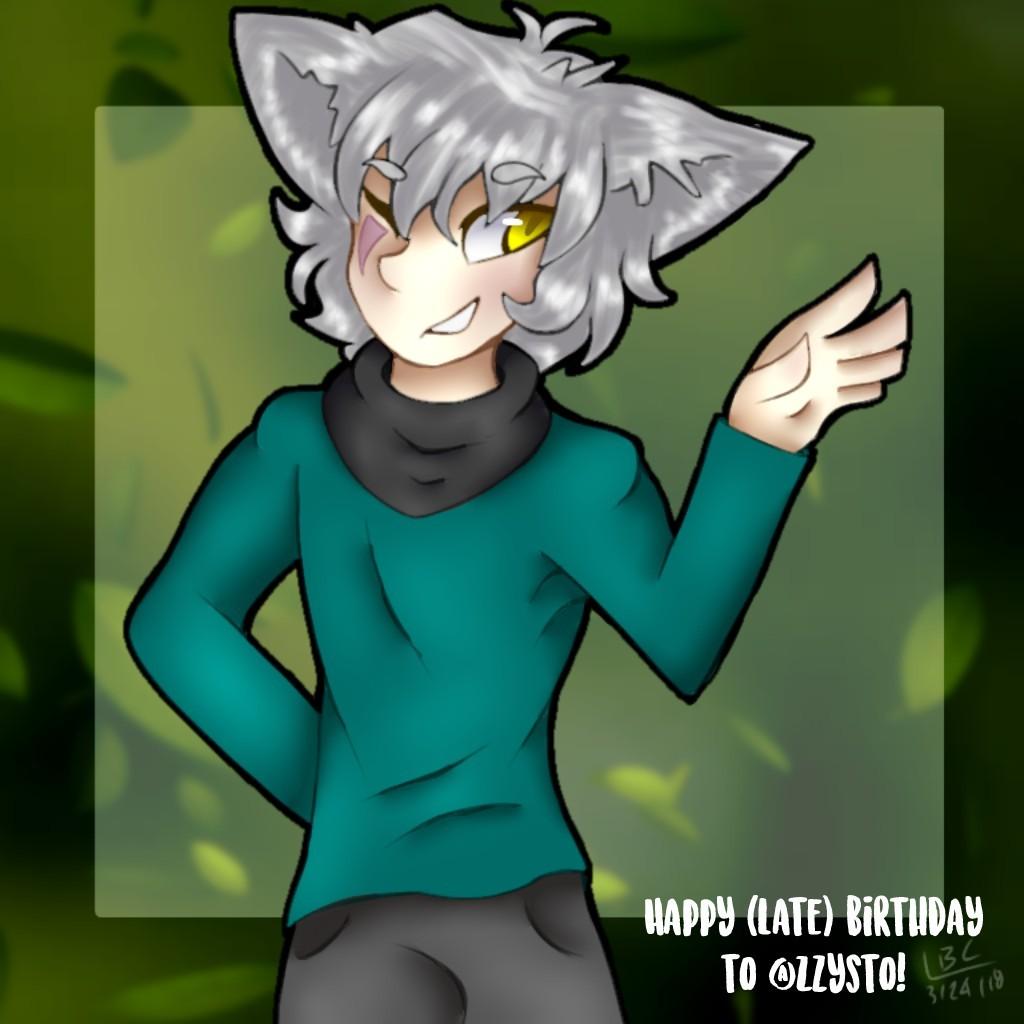 Hhhh sorry for being late but I hope you had an awesome birthday qwq You're an amazing friend and a really good artist and I hope you had a good time :')