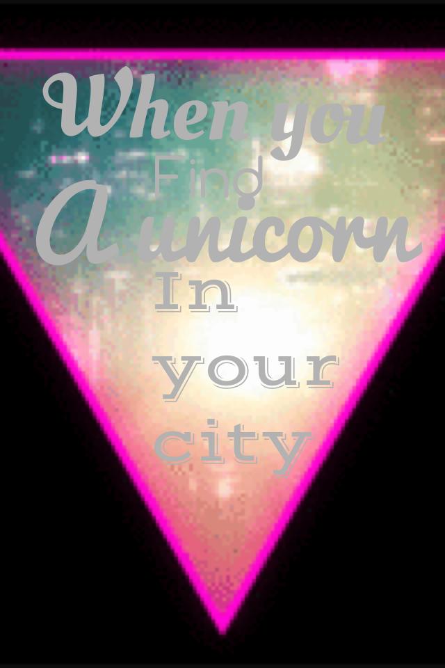 A unicorn in your city