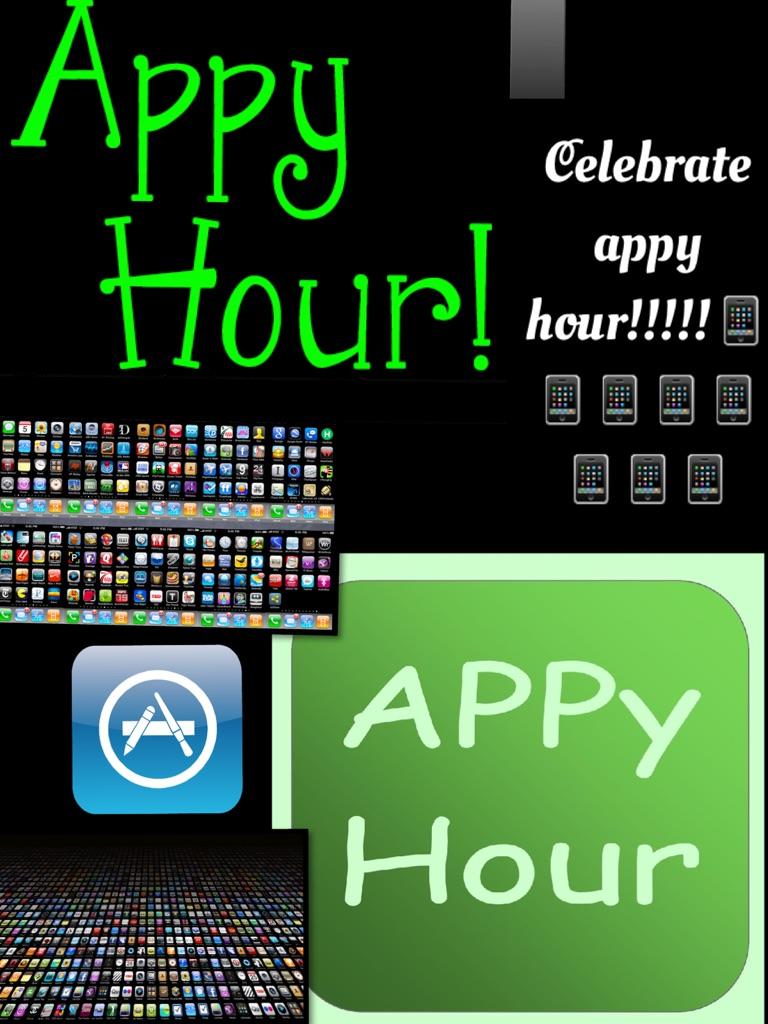 Celebrate appy hour!!!!!📱📱📱📱📱📱📱📱