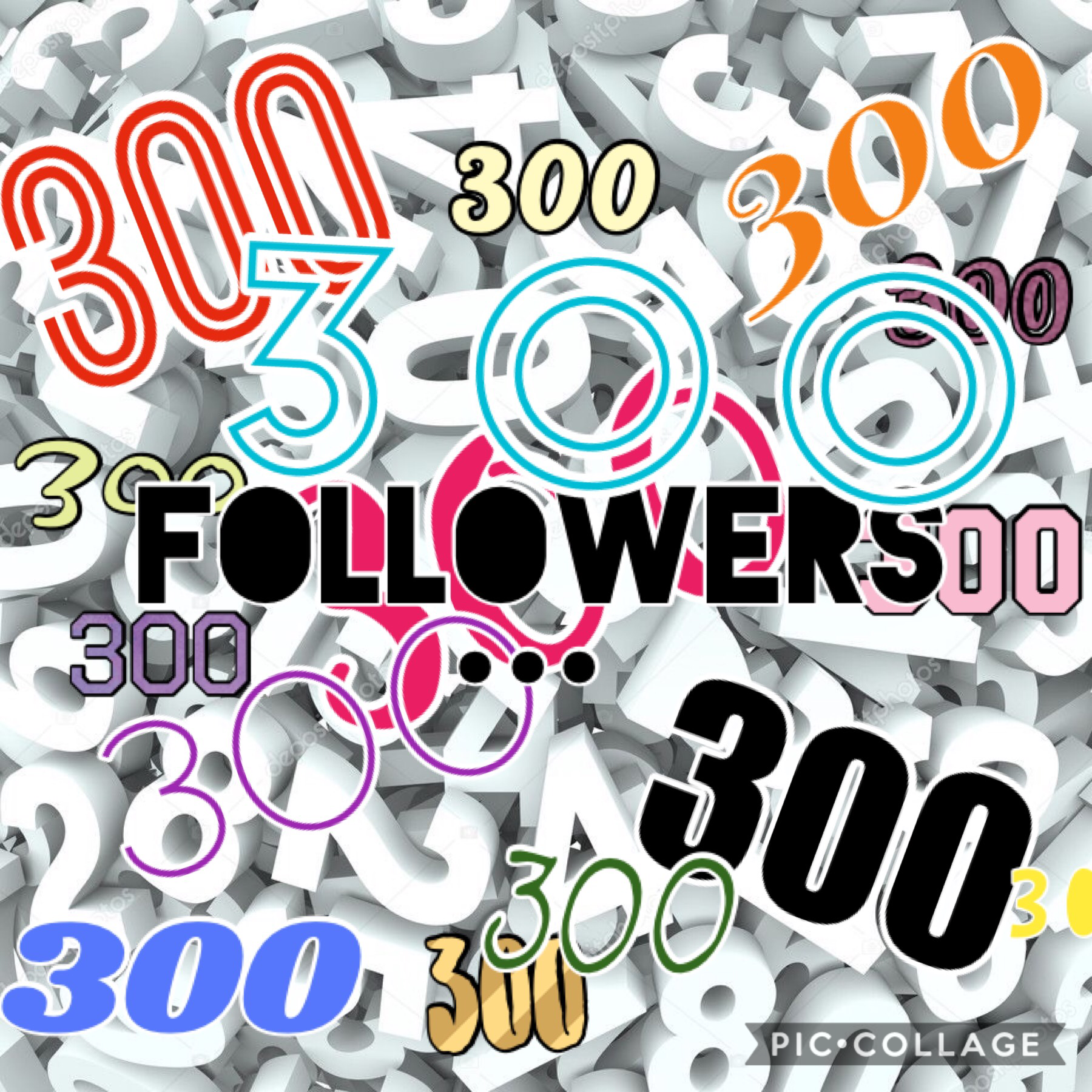 I can’t believe it!! Thanks to all of you I have reached 300 followers! 😄😄