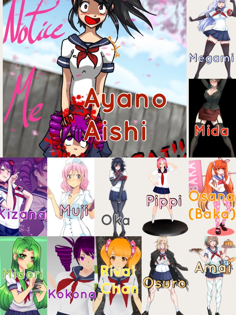 Yandere Sim... comment any to add if I missed any😊