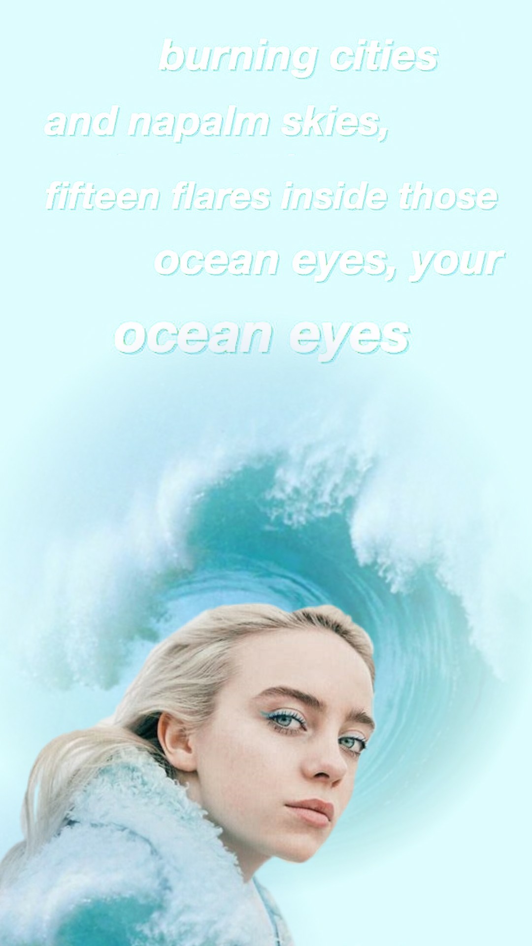 Billie... ocean eyes