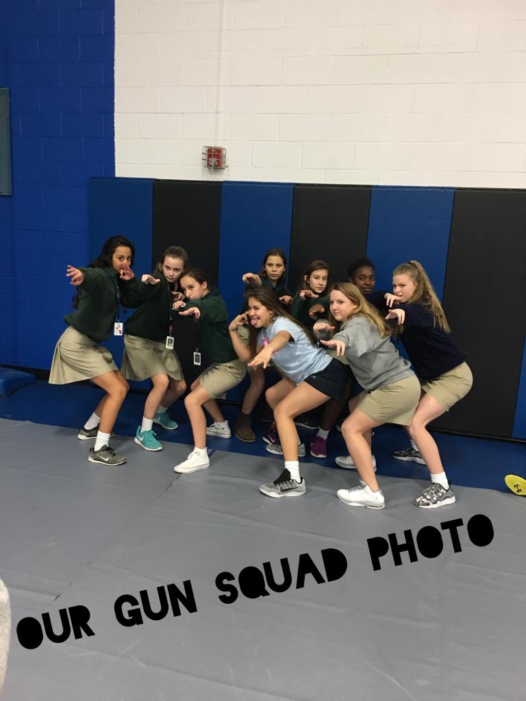 Our gun squad photo