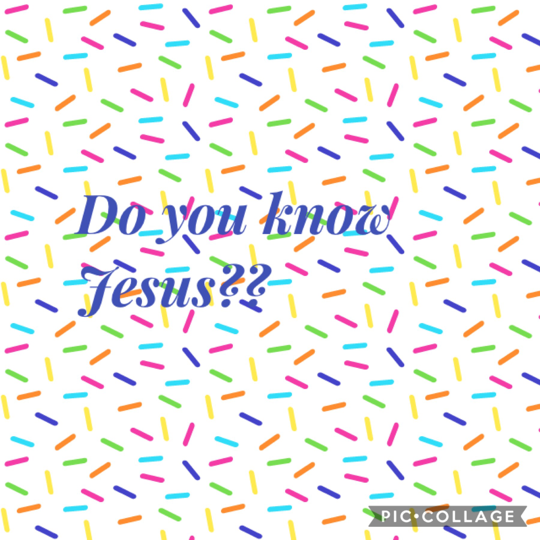 #i know Jesus!!!
