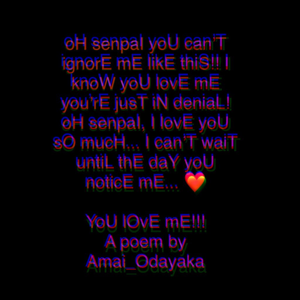 Another Yandere poem. I bet Monika would love it. :3