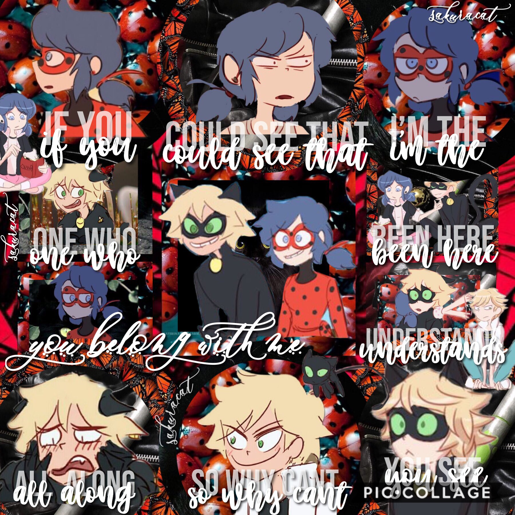 Tap
Here’s a long-awaited Miraculous collage made from fanart 
Chat is adorable 
QOTD: collage with most likes (not counting featured ones) AOTD: 150 likes on the Snape collage 😂 HOW DID THAT HAPPEN
Um someone chat with me
OK THAT’S ABOUT IT 
BYEEE
