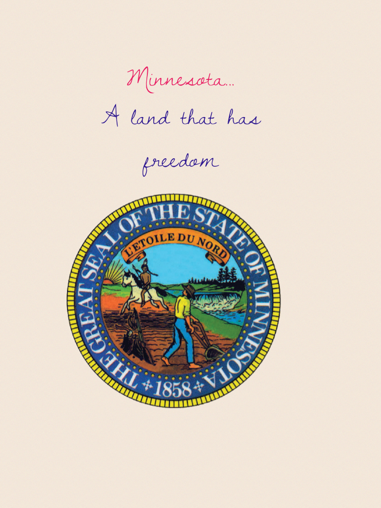 This is the seal of Minnesota.