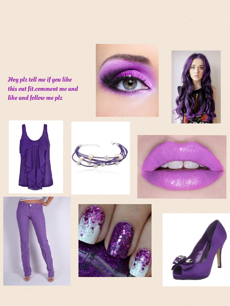 Hey plz tell me if you like this out fit.comment me and like and follow me plz